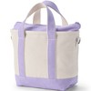 Lands' End Zip Top Canvas Tote Bag - 4 of 4