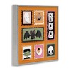 Stupell Industries Spooky Cute Halloween Stamps Framed Giclee Art - 2 of 4