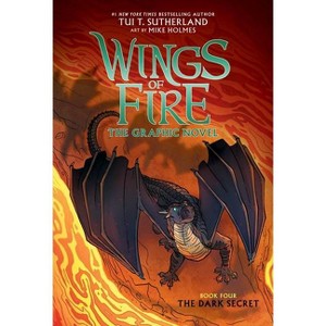 Wings of Fire: The Dark Secret: A Graphic Novel (Wings of Fire Graphic Novel #4) - (Wings of Fire Graphix) by  Tui T Sutherland (Hardcover) - 1 of 1