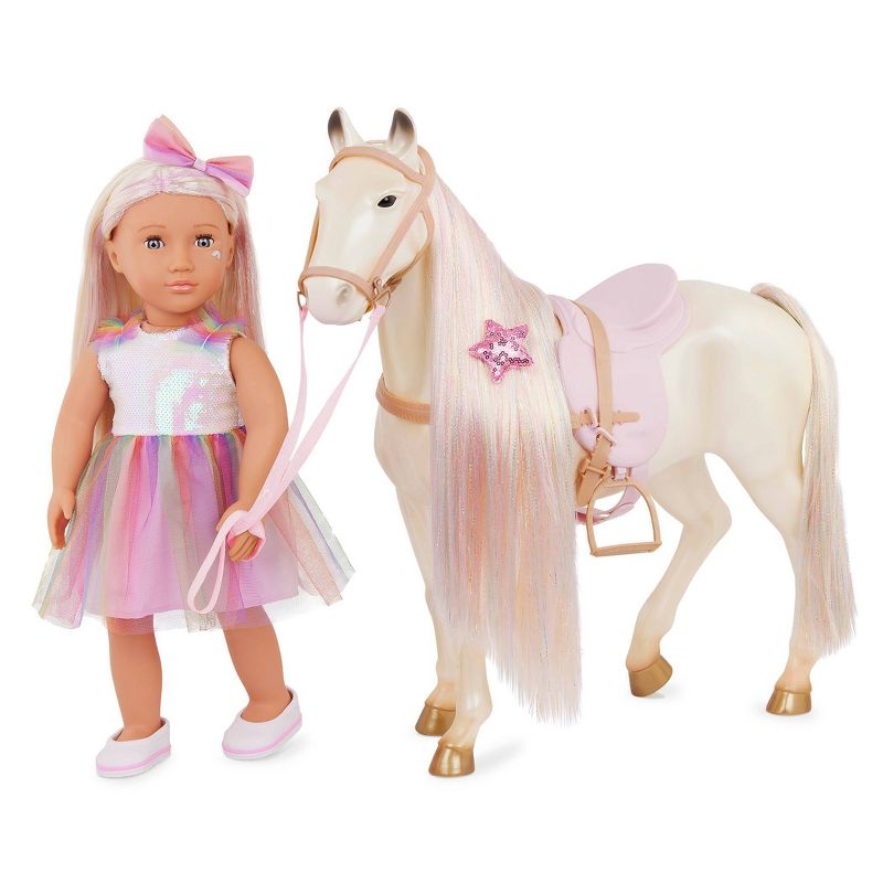 Our Generation Enchanting Horse &#38; Hair Play Accessory Set for 18&#34; Dolls, 3 of 10