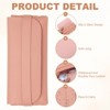 Unique Bargains Soft PU Leather Eyeglass Sunglass Case Portable Glasses Pouch 2 Pcs - 3 of 4