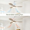 BestParts 52" Smart Ceiling Fan with Dimmable LED Light Kit & Remote - Reversible DC Motor - 2 of 4