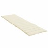 vidaXL Sun Lounger Cushion Cream 78.7 in.x19.7 in.x1.2 in. Oxford Fabric - 4 of 4