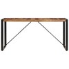 vidaXL Bar Table Solid Acacia Wood 59.1"x27.6"x41.3" - 2 of 4