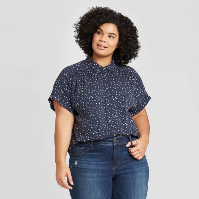 target plus size shirts