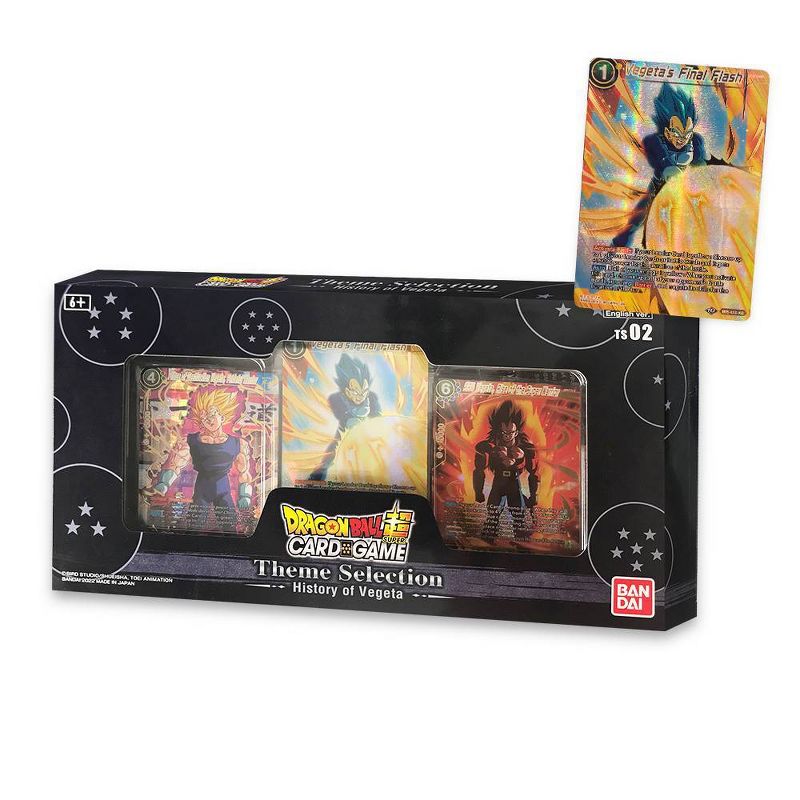 Dragon Ball Super Trading Card Game History of Vegeta Theme Selection TS01, 2 of 4