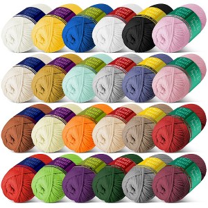 Hearth & Harbor Soft Yarn - Crochet & Knitting Amigurumi  Yarn, Cotton-Nylon Blend Worsted Weight Yarn 4 - 1 of 4