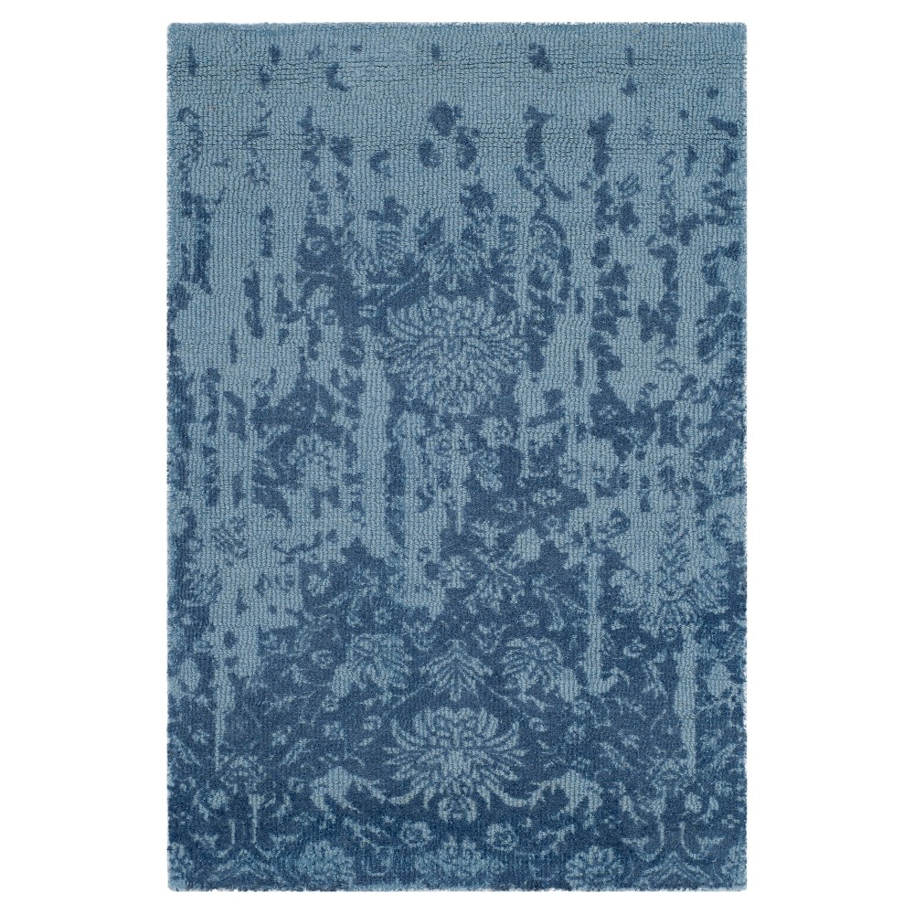 Restoration Vintage Rug - Blue/Dark Blue - (2'x3') - Safavieh