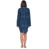 Ashford & Brooks Women's Woven Long Sleep Shirt Nightshirt - 3 of 4