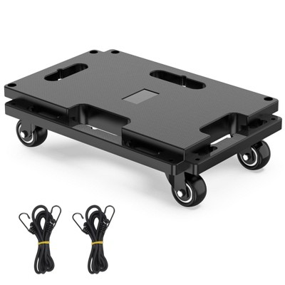 YIGII SOLEJAZZ Furniture Mover Dolly 4 Wheels   Rollers with 440 Lbs Capacity Rolling Platform Interlocking Design Flat Dolly with Wheels