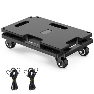 YIGII SOLEJAZZ Furniture Mover Dolly 4 Wheels   Rollers with 440 Lbs Capacity Rolling Platform Interlocking Design Flat Dolly with Wheels - 1 of 4