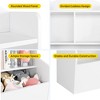 3-Tier Toy Storage Cabinet and Bookcase - 3 of 4