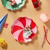 Kids' 10" Peppermint Swirl Scallop Dinner Plate - Pillowfort™ - 2 of 3
