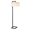 Hudson and Canal 68" Tall Floor Lamp with Fabric Shade - 3 of 4
