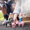 HABA Little Friends Piglet - 2" Farm Animal Toy Figure - 3 of 4