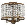 Livex Lighting Grammercy 3 - Light Semi-Flush Mount in  Hand Painted Palacial Bronze - 2 of 4