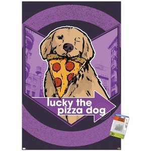 Trends International Marvel Hawkeye - Lucky (Pizza Dog) Graphic Unframed Wall Poster Prints - 1 of 4