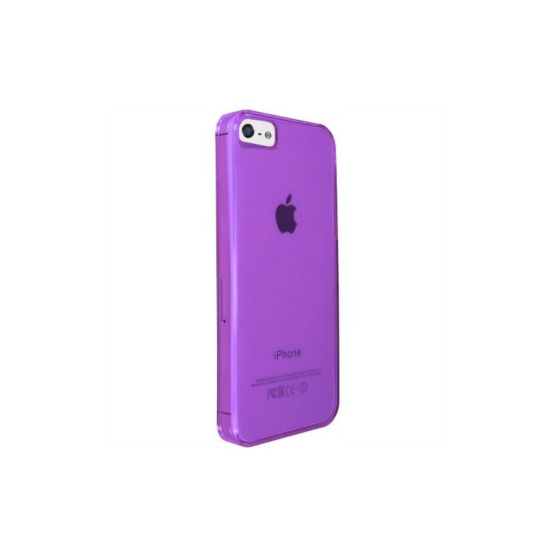 Technocel Translucent PC Accent Shield for Apple iPhone 5  - Purple, 1 of 2
