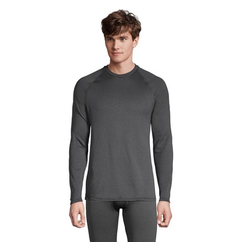 Lands' End Men's Tall Crew Neck Expedition Thermaskin Long Underwear ...