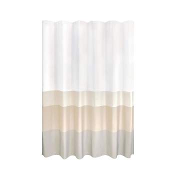 iDESIGN Gradient Striped Shower Curtain