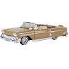 1958 Chevrolet Impala Convertible Lowrider Light Brown with Cream Interior "Get Low" Series 1/24 Diecast Model Car by Motormax - 2 of 3