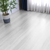 VEVOR Self Adhesive Vinyl Floor Tiles 390 x 23.6 inch, 1.5mm Thick Peel & Stick, Light Gray Wood Grain DIY Flooring for Kitchen, Dining Room - 2 of 4