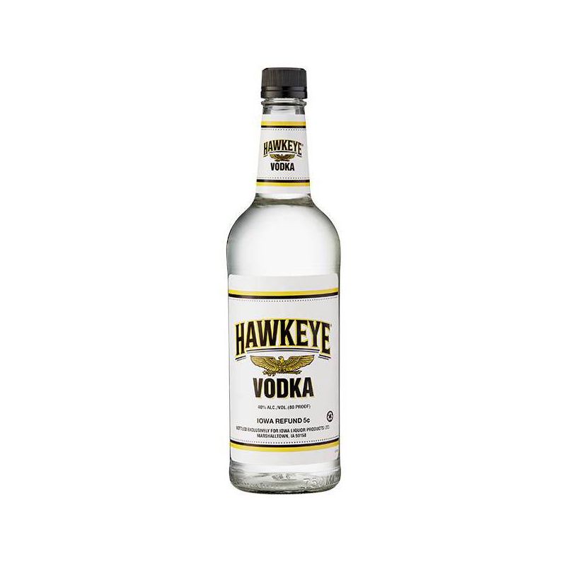 Hawkeye Vodka - 750ml Bottle, 1 of 2