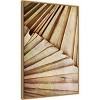 23" x 33" Natural Dried Palms II by Ashley Aldridge Framed Canvas Wall Art Print - Amanti Art: Modern Style, Polystyrene Frame - 2 of 4