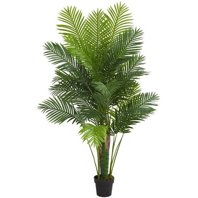 Nearly Natural 6’ Hawaii Palm Artificial Tree : Target