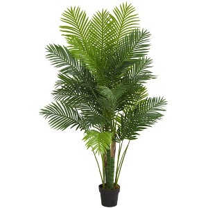 Nearly Natural 6’ Hawaii Palm Artificial Tree - 1 of 1
