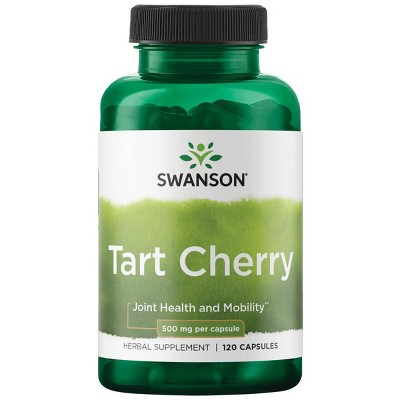 Swanson Tart Cherry 500 mg, 120 Capsules.