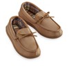 Collections Etc Faux Suede Moccasin Slippers - 3 of 4