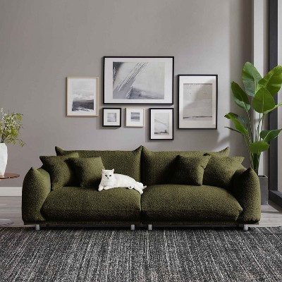 MINIMORE Modern Style 88.9"W Chris 3S Sofa