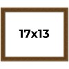PosterPalooza | Flat Gold Picture Frame - UV Acrylic, Backing Board, Hanging Hardware Included - 2 of 4
