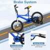 hykolity 16 inch Kids Bike Children Bicycle for Boy 4-6 Years Old Cycling Kiddo Height 38-48 inch Coaster Brakes Include Training Wheel Blue - 2 of 4