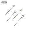 Unique Bargains DIY Craft Necklaces Bracelets Earrings Jewelry Making Iron 21 Gauge Eye Pins 200 Pcs - 3 of 4