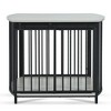 YOOCOZZ 31.5" Modern Dog Crate End Table with Double Doors - Gray - 2 of 4