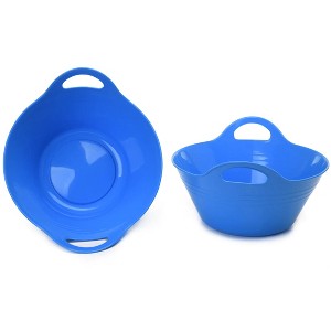 Mintra Home Plastic Bowls with Handles - 1 of 4