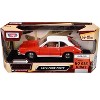 1974 Ford Pinto Orange with White Top "Forgotten Classics" Series 1/24 Diecast Model Car by Motormax - 3 of 3
