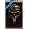 Trends International DS Valori - America Skull Framed Wall Poster Prints - 3 of 4