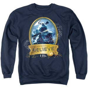 Polar Express True Believer Adult Crewneck Sweatshirt - 1 of 4