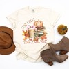 Simply Sage Market Women's Coquette Girl Who Loves Fall Short Sleeve Garment Dyed Tee - 3 of 4