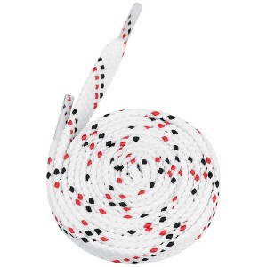Elerevyo Polka Dots Shoe Laces Flat Shoelaces Double Color Twill Shoe Strings for Casual Sneakers 2 Pairs - 1 of 4