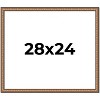 PosterPalooza | Slim Profile Gold Picture Frame - UV Acrylic, Backing Board, Hanging Hardware Included - 2 of 4