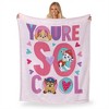 Nickelodeon Paw Patrol You're So Cool Silk Touch Throw Blanket 50x60 Inches - 2 of 4