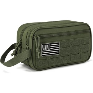 Tactical Toiletry Bag for Men, Military EDC Shaving Kit with MOLLE Compatible Pouches, Tactical Toiletry Bag for Men - 1 of 4