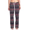 Ashford & Brooks Women's Minky Micro Fleece Button Up Pajama Set - 4 of 4