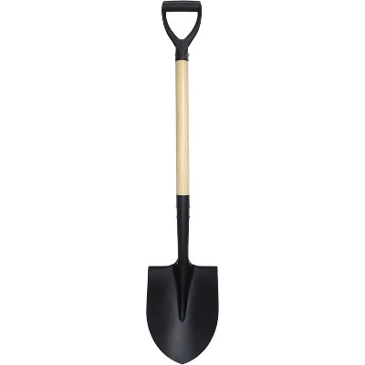 attop 41 Inches in Overall Length, Wooden Handel Garden Shovel