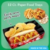 Big Dot of Happiness Magic Show Party Paper Food Trays, Disposable Double-Sided Paper Food Holders for Nachos, Hot Dogs, French Fries - 12 Ct - 2 of 4