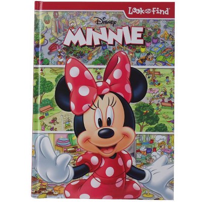 Disney Minnie - (Look and Find) by  Pi Kids (Hardcover)